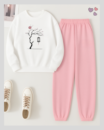 2 Pcs Tree Winter TrackSuit (Code 3638)