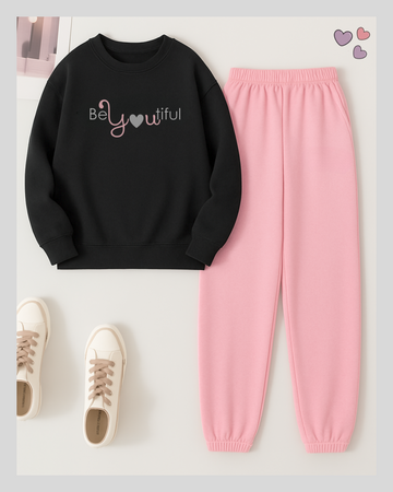 2 Pcs Beautiful Winter TrackSuit (Code 3645)