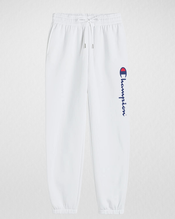 White Printed Sweatpants Warm & Comfortable Fleece (Code 3516)