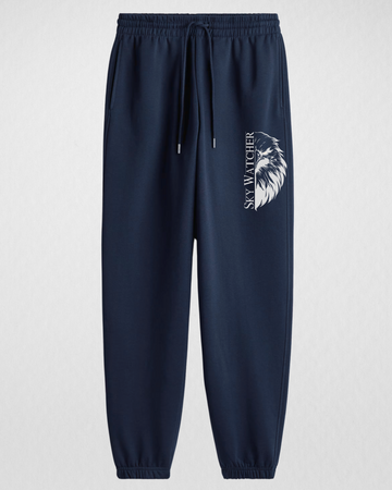Navy Blue Everday Versatile Printed Trouser (Code 3682)