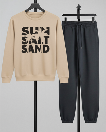 2 Pcs Sun Salt Sand Winter TrackSuit (3937)