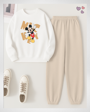 2 Pcs Mickey Winter TrackSuit (Code 3625)