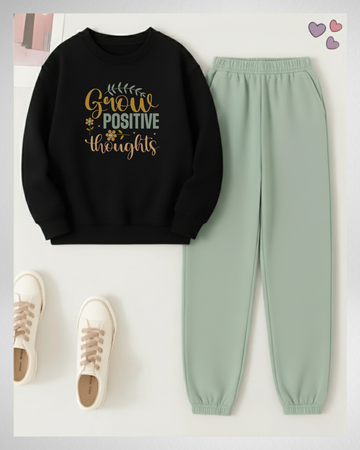 2 Pcs Positive Winter TrackSuit (Code 3959)