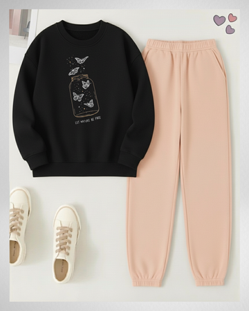 2 Pcs Let Nature Fly Winter TrackSuit (Code 3960)