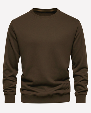 Dark Brown Men's Sweatshirt (3920)