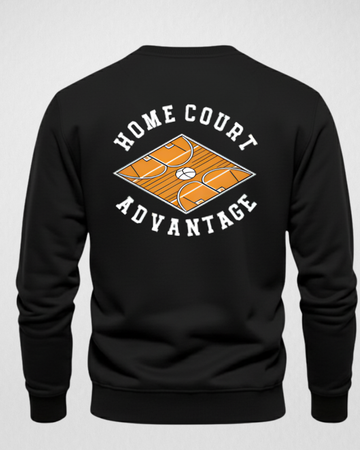 Black / Navy / Maroon Back Printed Sweatshirts – Warm and Stylish Fleece (Code 4021)