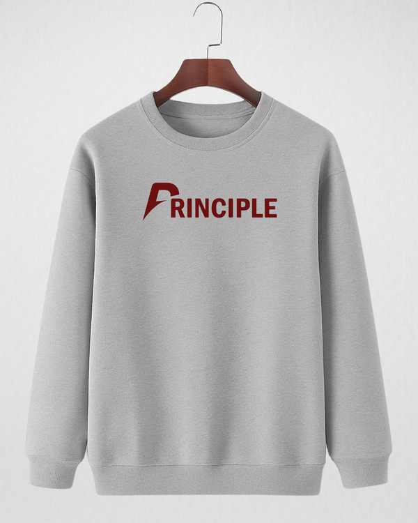 Black Women's Printed Sweatshirt – Warm and Stylish Fleece (Code 4385)