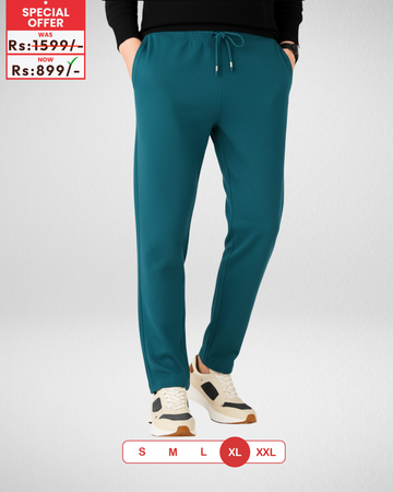Sleep Wear Turquoise Trouser for Men (Code 3881)