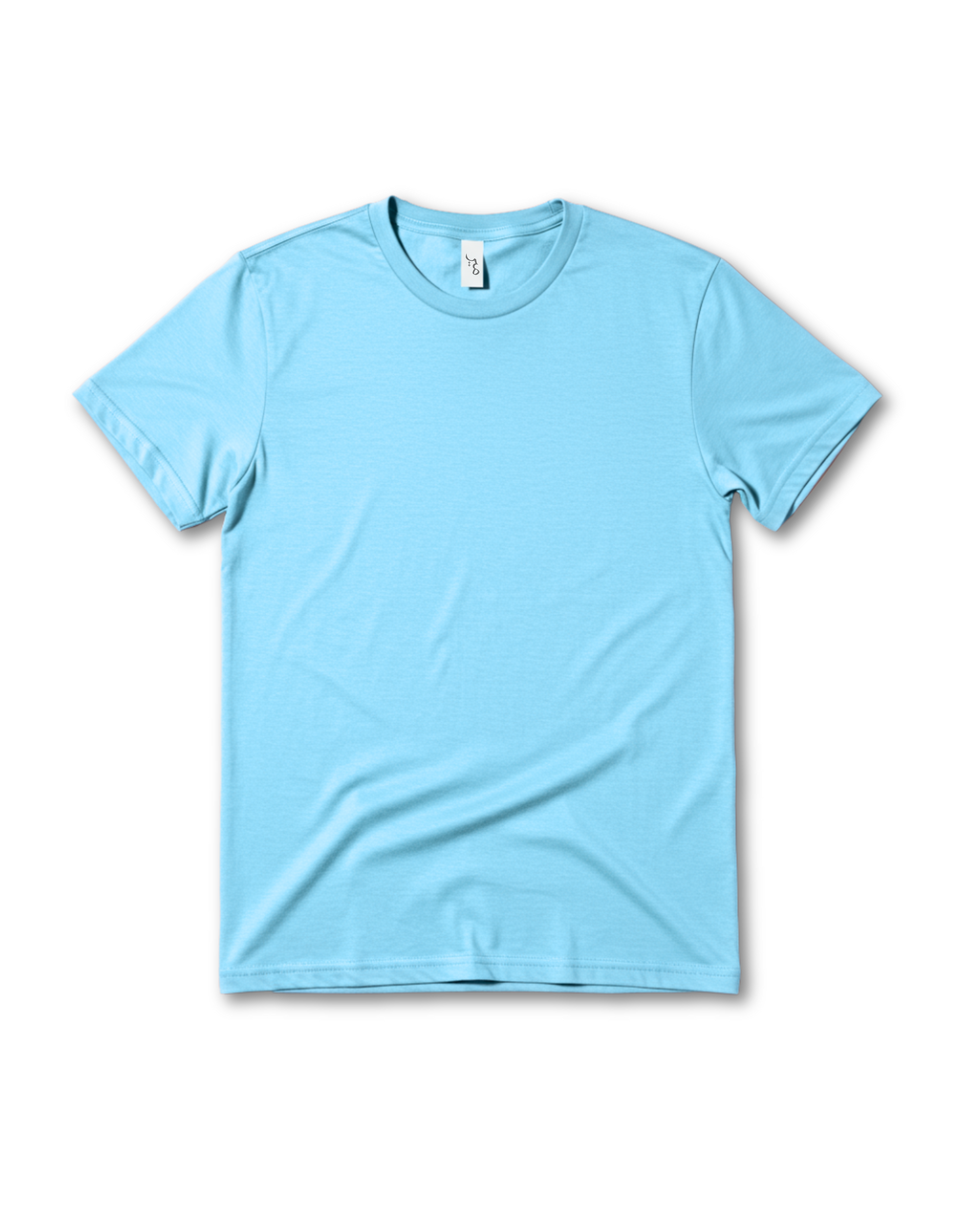 Skyblue Basic Tee For Men