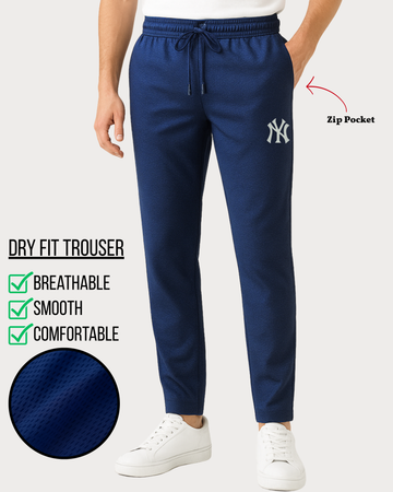 Men’s Dry Fit NY Trouser Breathable Navy – Soft & Comfortable (Code 3510)