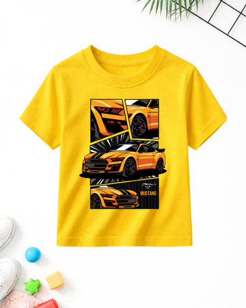 Yellow Kids Printed T-Shirts – Fun Prints (Code 5100)