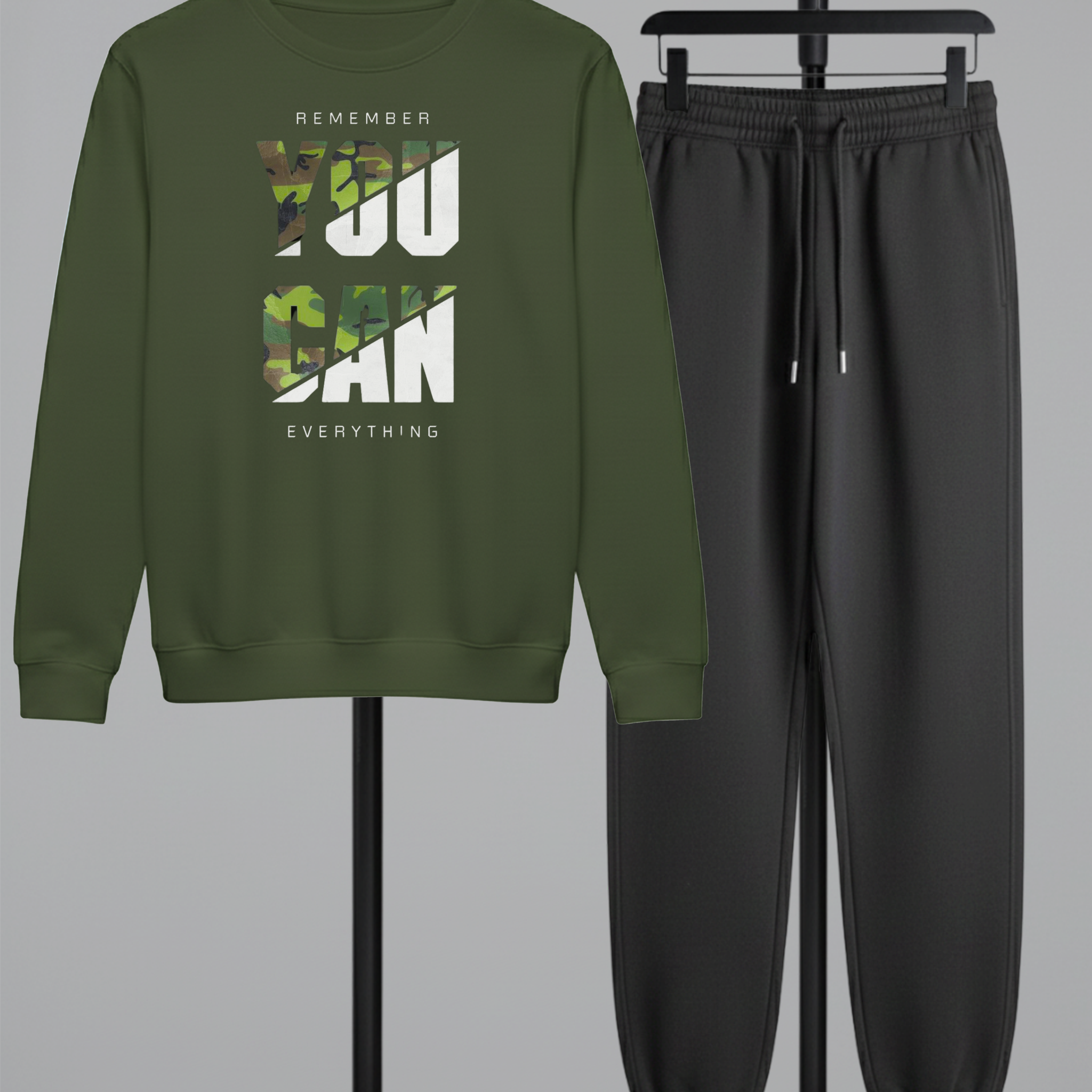 2 Pcs YOU CAN Winter TrackSuit (3939)