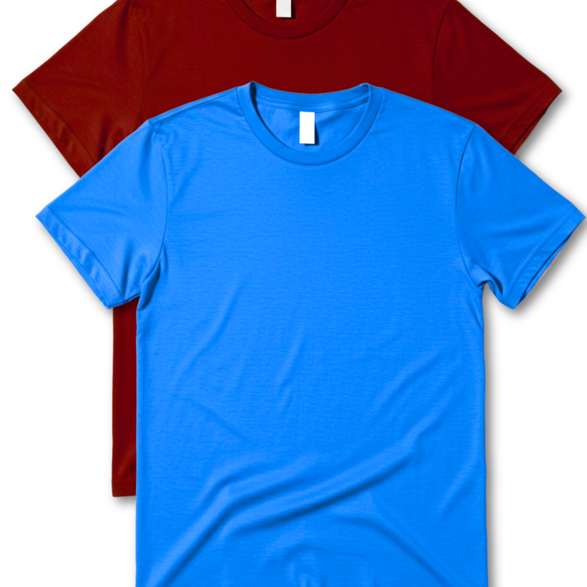 Premium Pack Of 2 Plain T-Shirt/Tee for Men – Cotton Jersey Fabric (3157)
