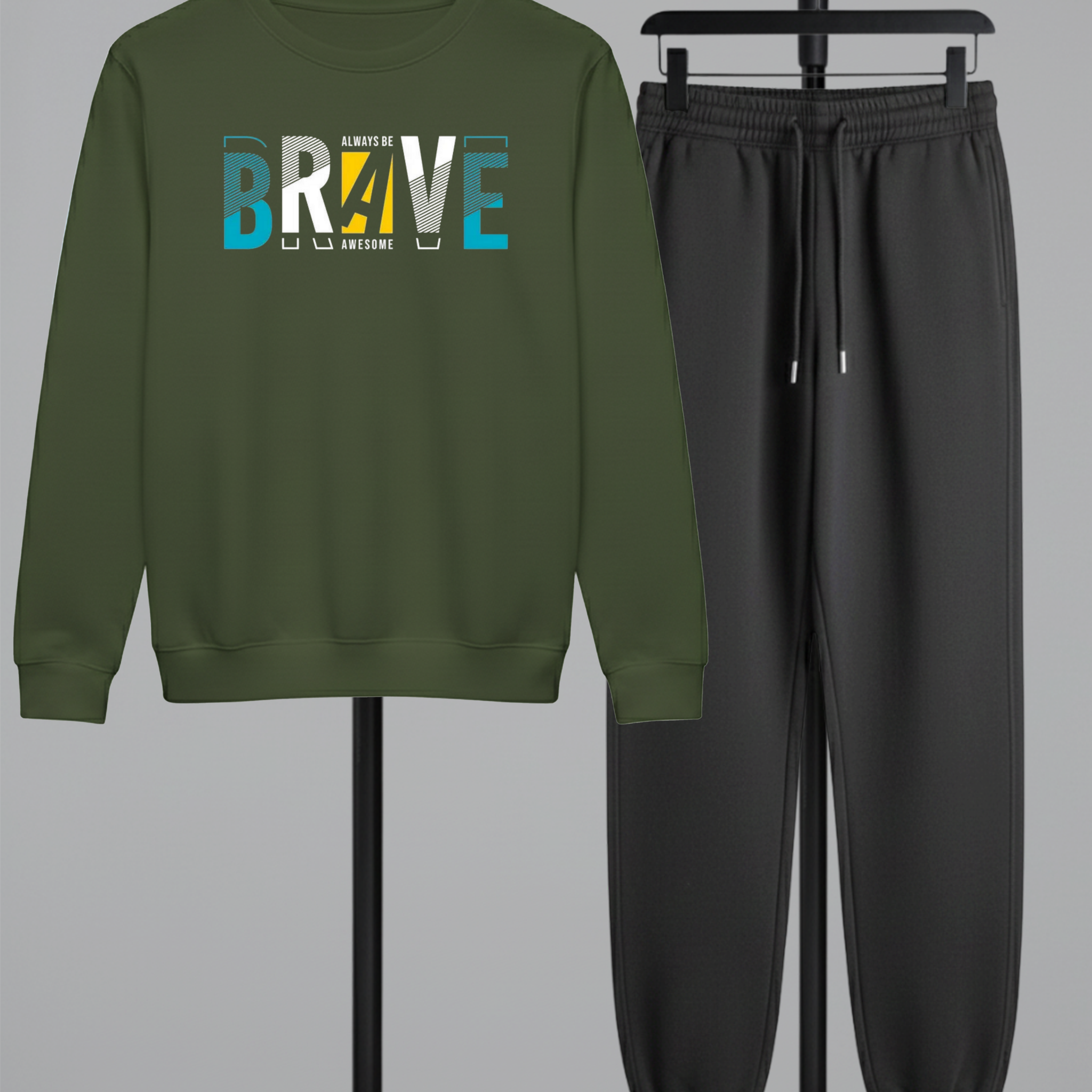 2 Pcs Brave Winter TrackSuit (Code 3947)