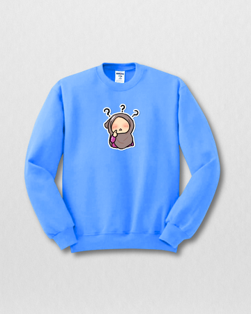 SkyBlue Women's Printed Sweatshirt – Warm and Stylish Fleece (3083)