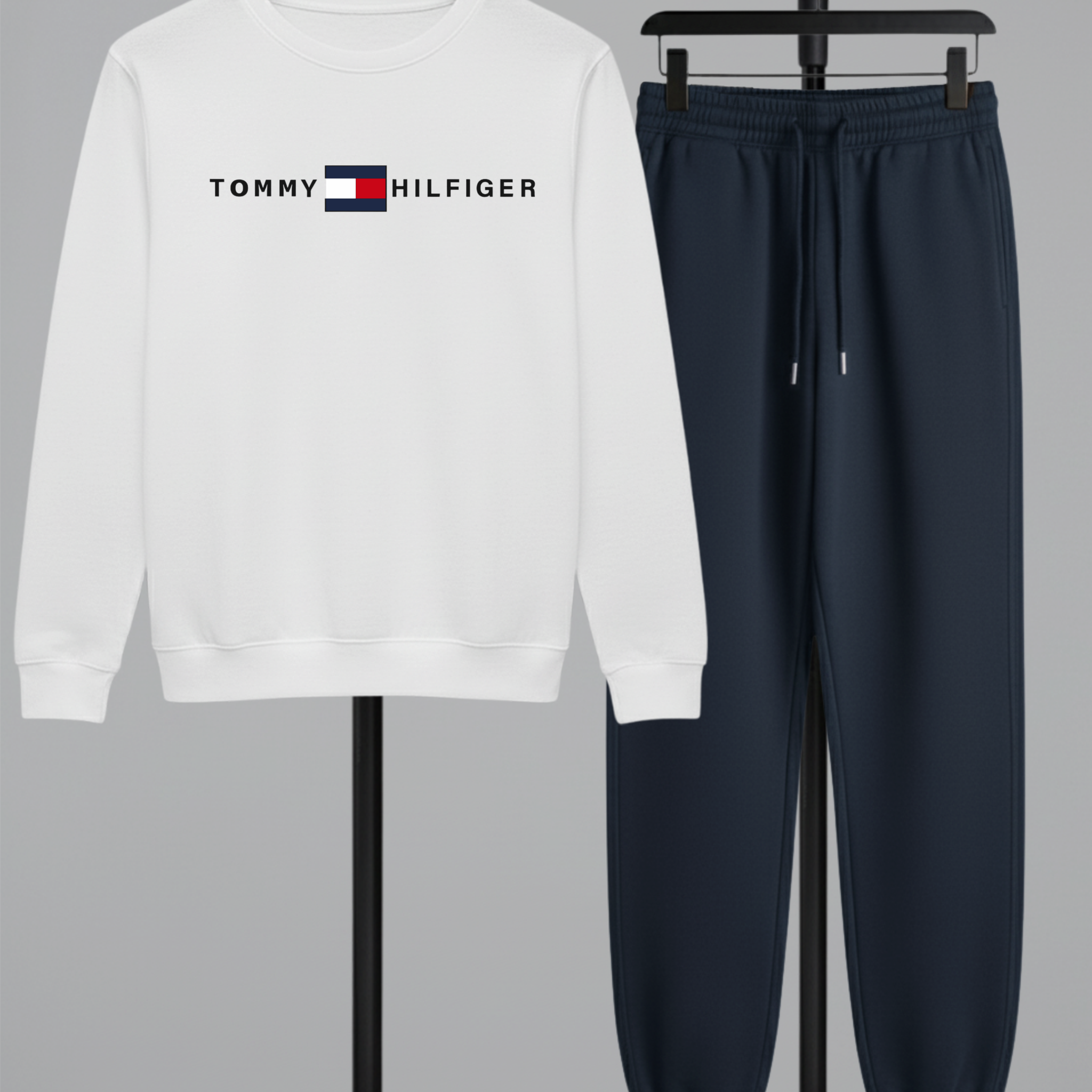 2 Pcs Tommy Winter TrackSuit (Code 3948)