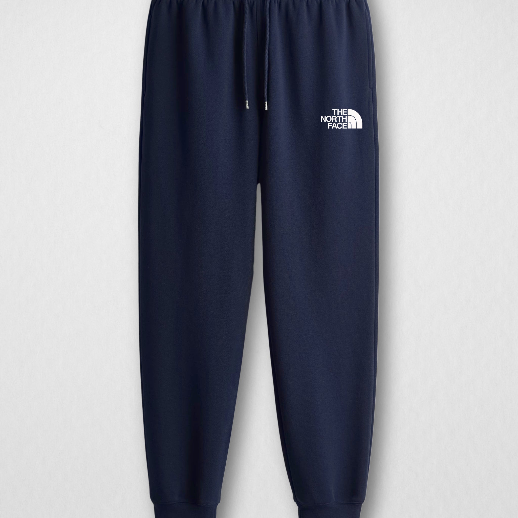 Navy Printed Jogger Trousers– Comfortable  (3091)