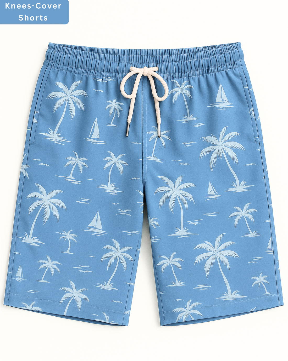 Men’s Palm Digital Printed Shorts – Soft & Comfortable (3318)