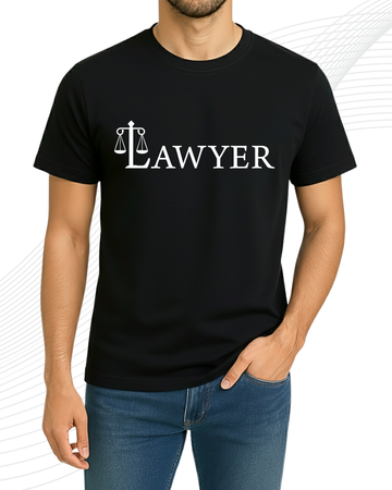 Premium Black Printed T-Shirt/Tee for Men – Cotton Jersey Fabric (Code 4306)