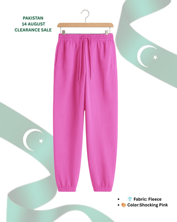 Winter Shocking Pink Women's Ripped Ankle Trousers (Code 5596)