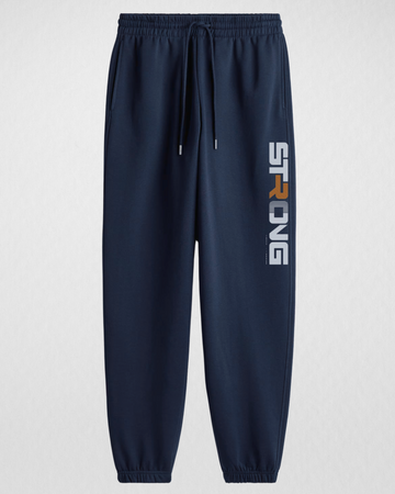 Navy Blue Everday Versatile Printed Trouser For Men (3681)