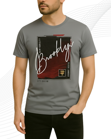 Premium CityDream Printed T-Shirt/Tee for Men – Cotton Jersey Fabric (Code 3266)