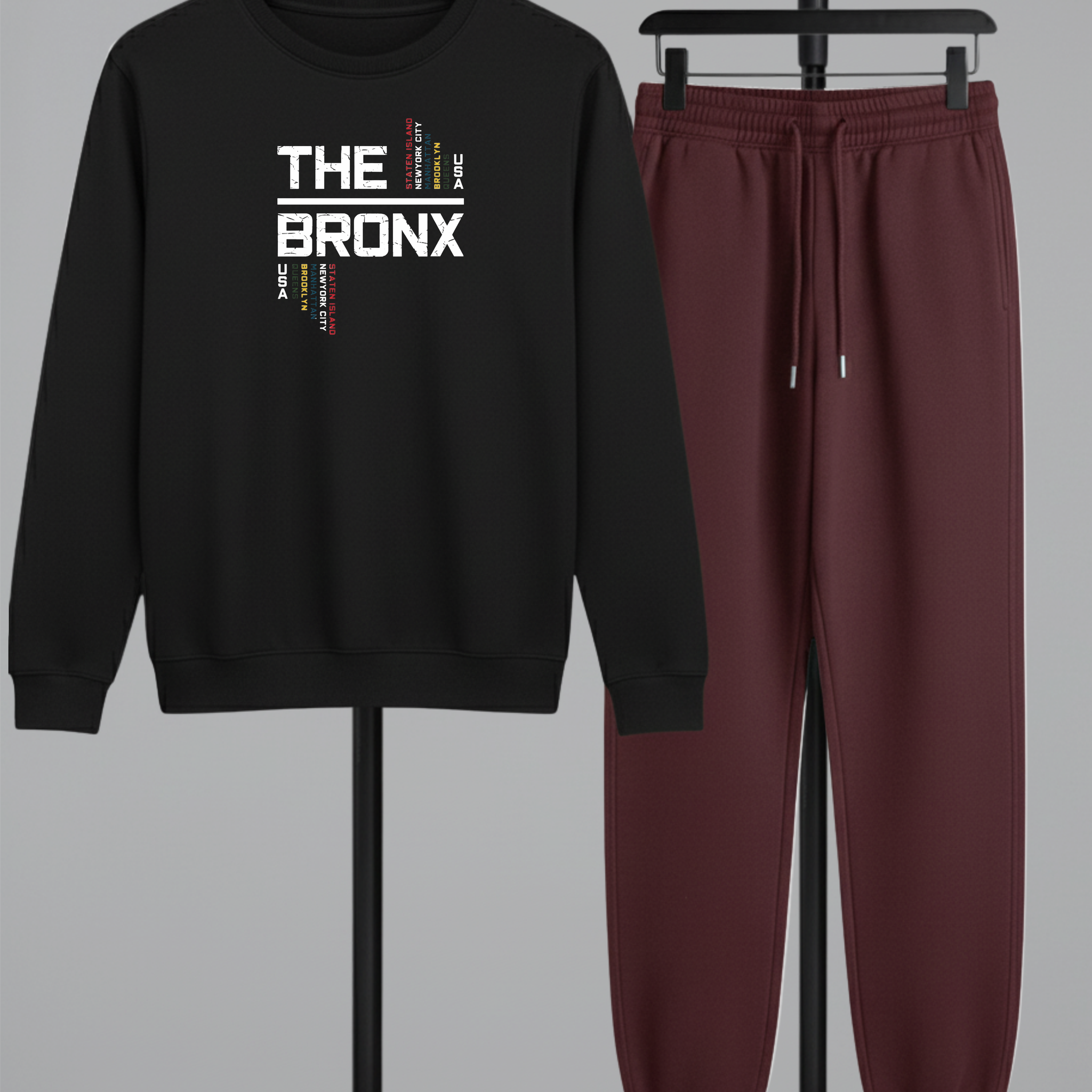 2 Pcs Bronx Winter TrackSuit (3944)