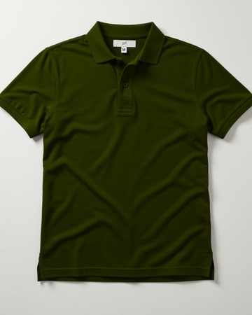 Olive Polo Shirt – Premium Quality & Comfortable Wear (3200)