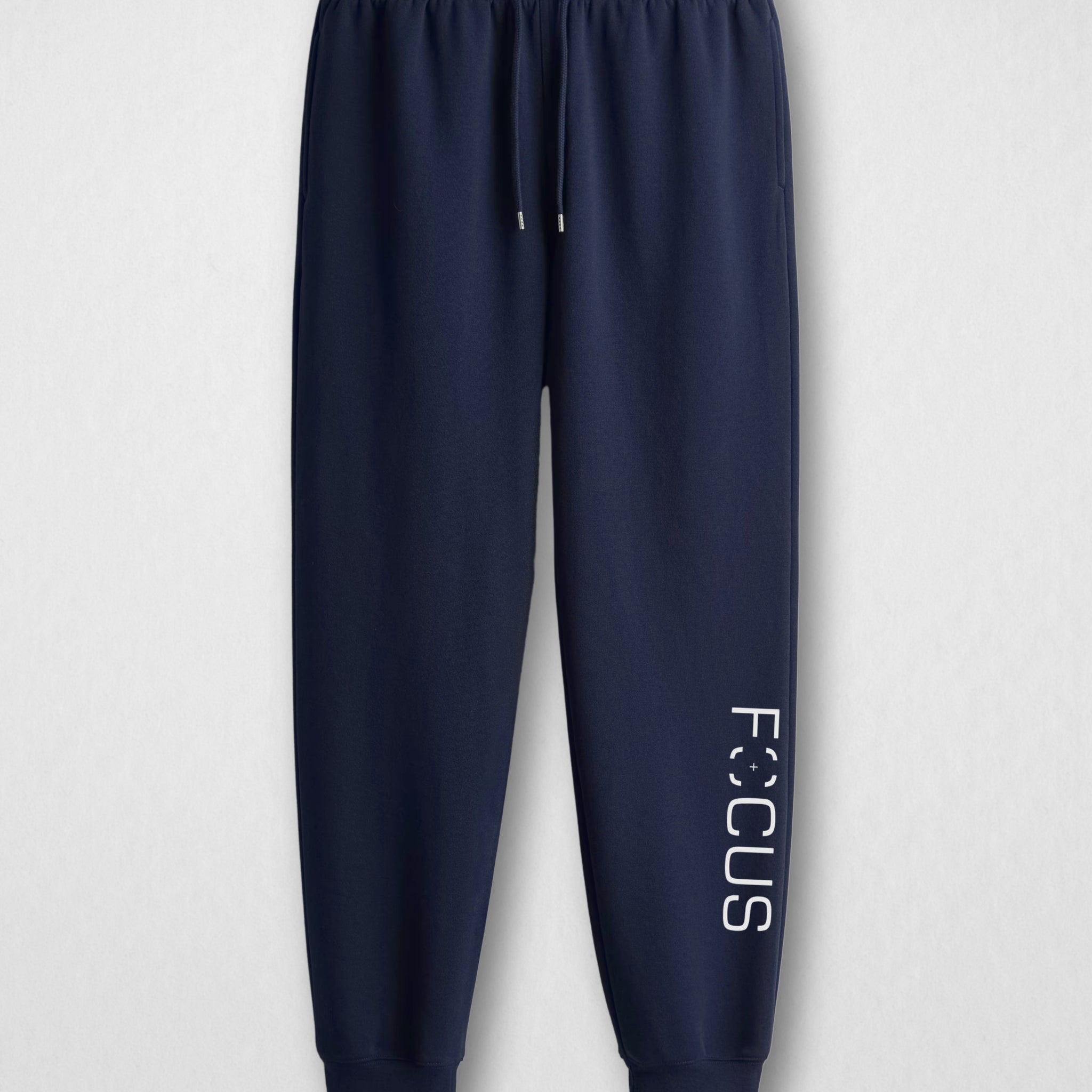 Navy Printed Jogger Trousers– Comfortable  (3092)