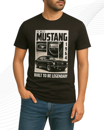 Premium 1964 Printed T-Shirt/Tee for Men – Cotton Jersey Fabric (3276)