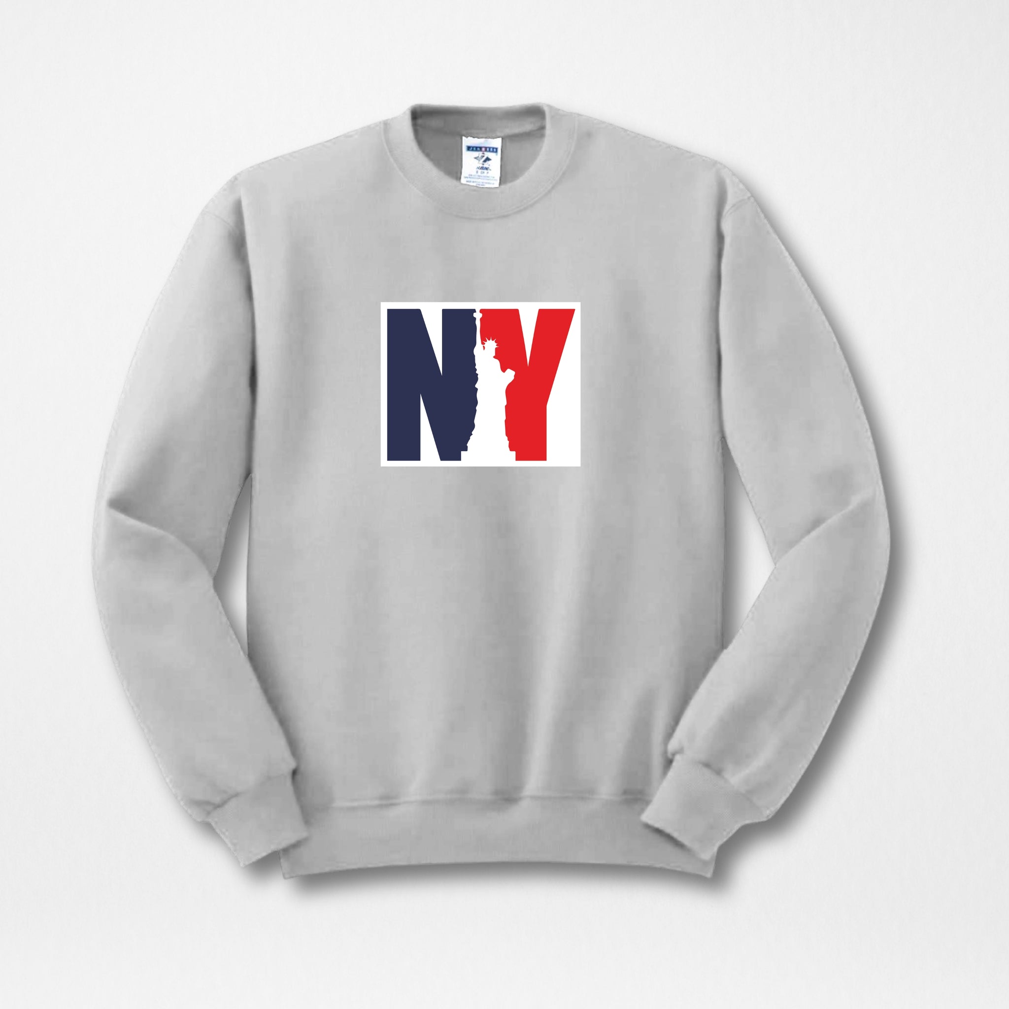 Grey Men's Printed Sweatshirt – Warm and Stylish Fleece (3056)