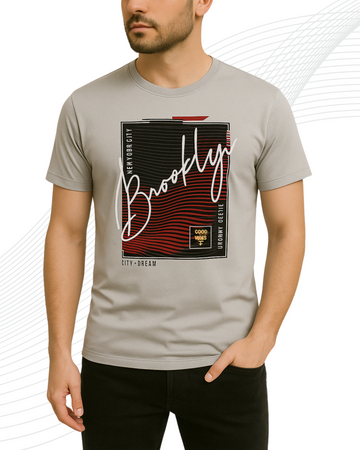 Premium CityDream Printed T-Shirt/Tee for Men – Cotton Jersey Fabric (3266)