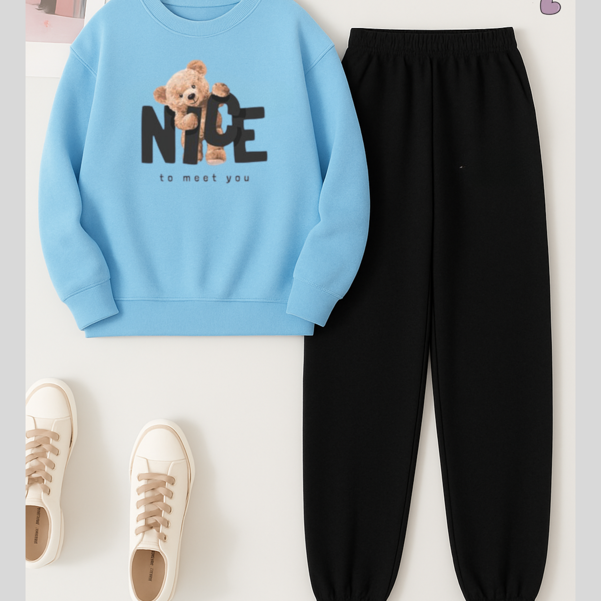 2 Pcs Nice Winter TrackSuit (Code 3615)