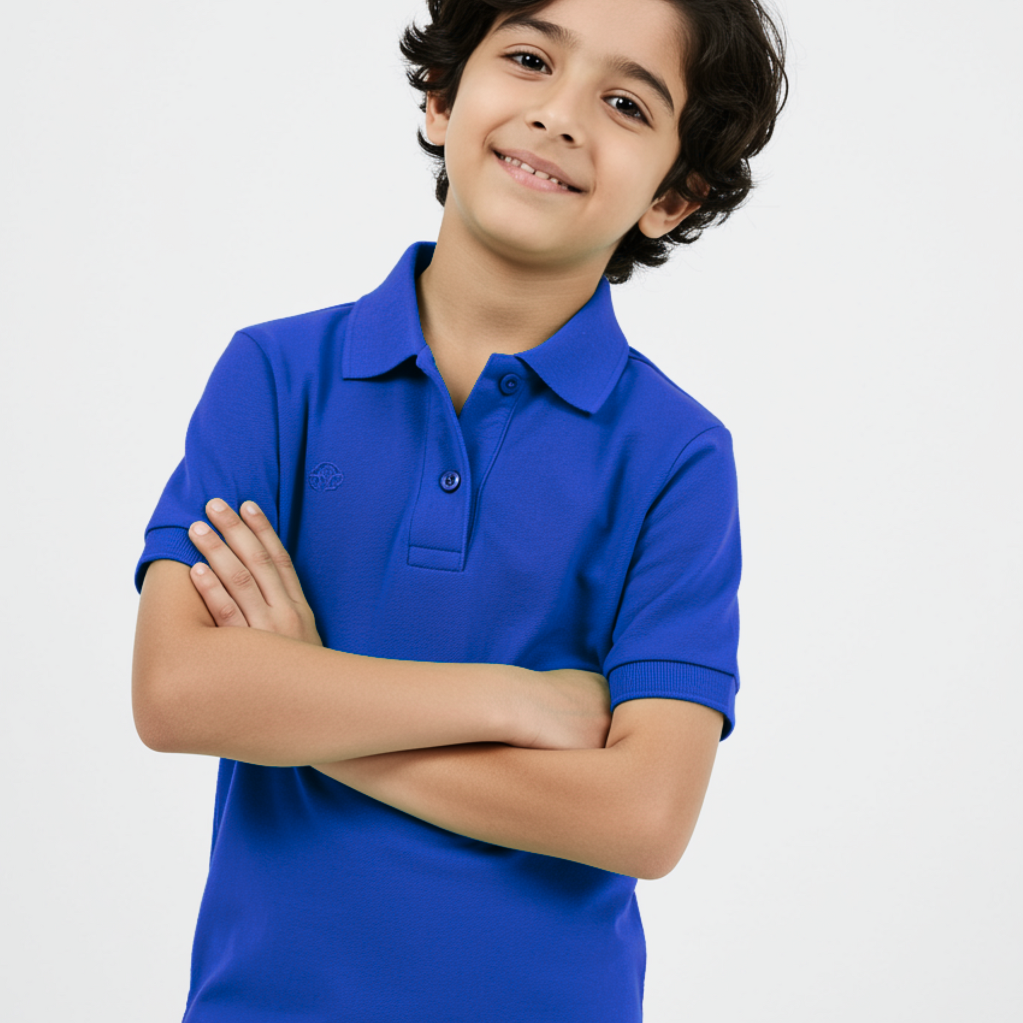 Royal Blue Boys Polo T-Shirt (3234)
