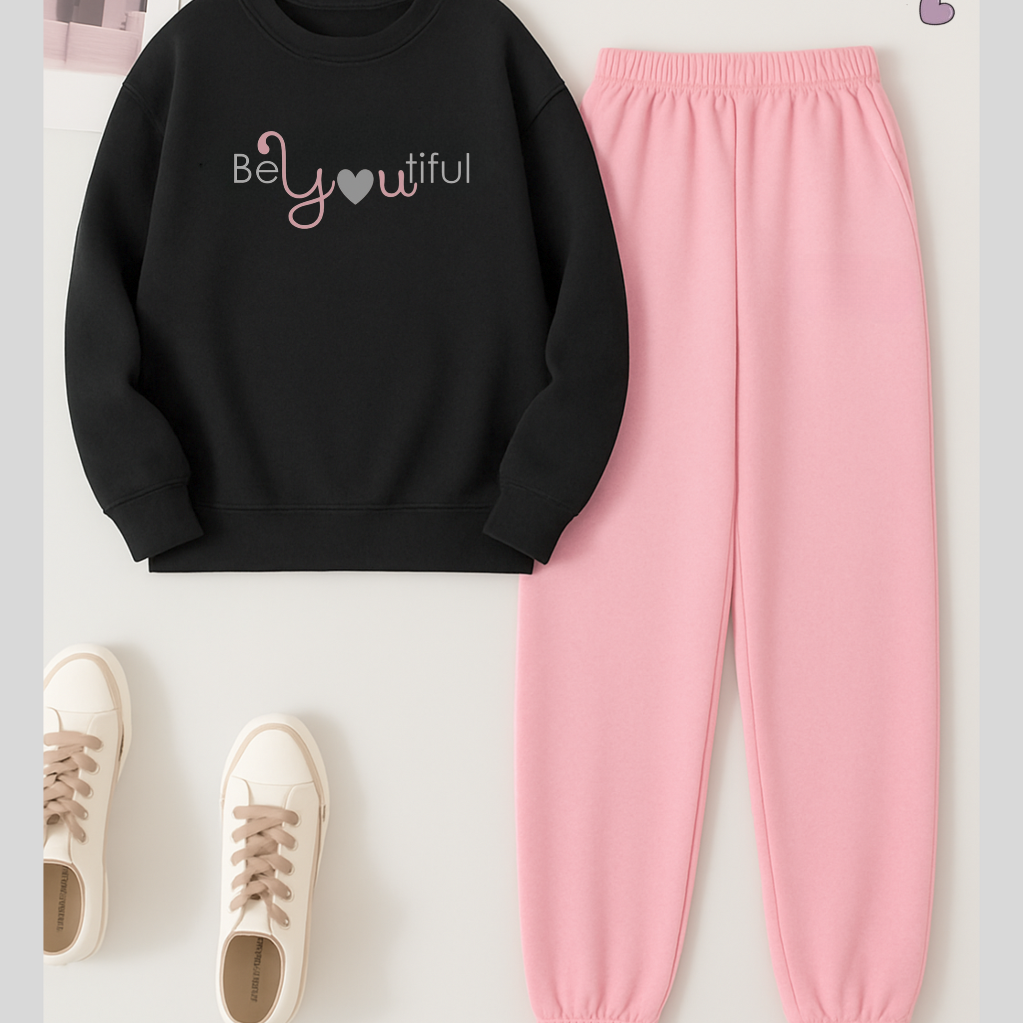 2 Pcs Beautiful Winter TrackSuit (Code 3645)