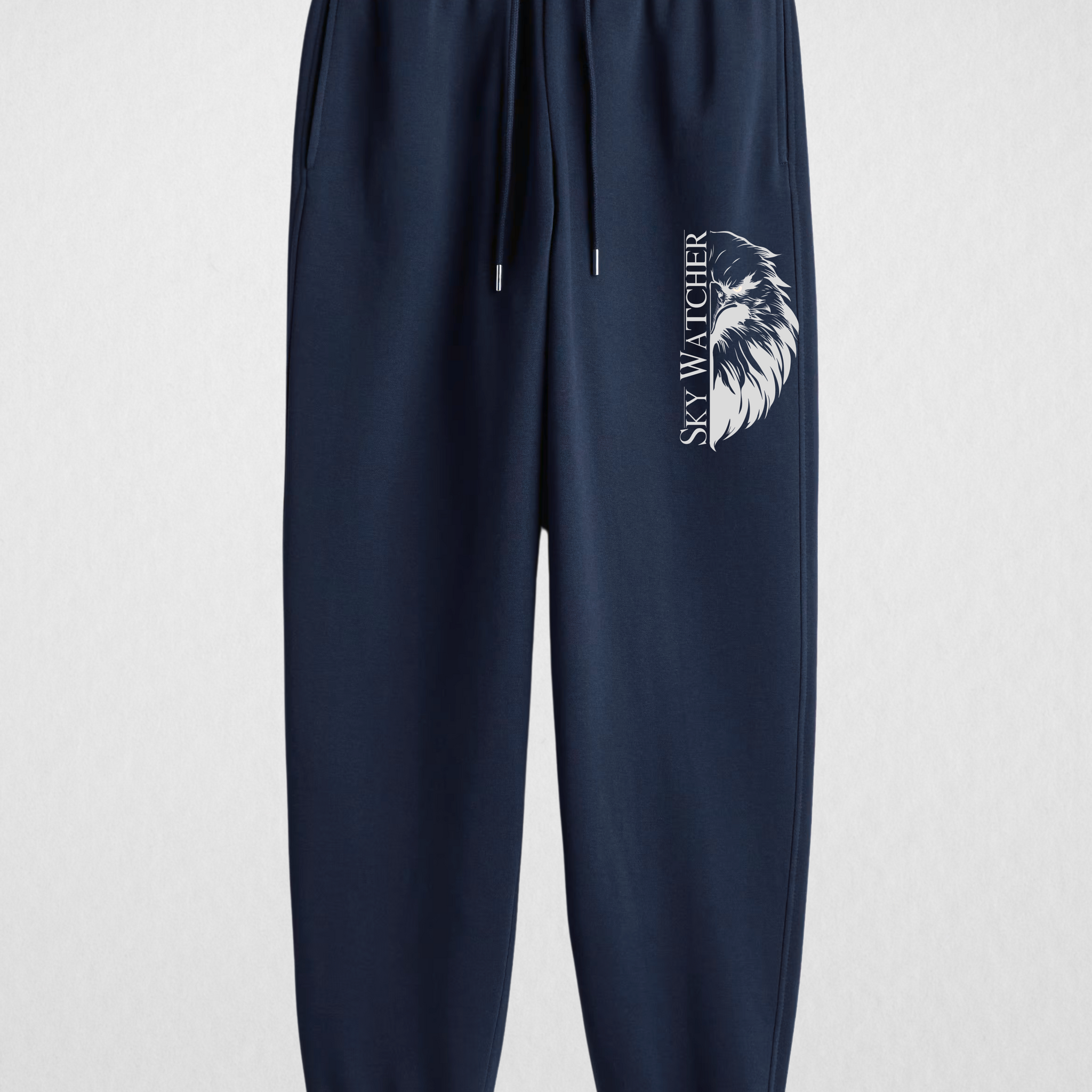 Navy Blue Everday Versatile Printed Trouser For Men (3682)