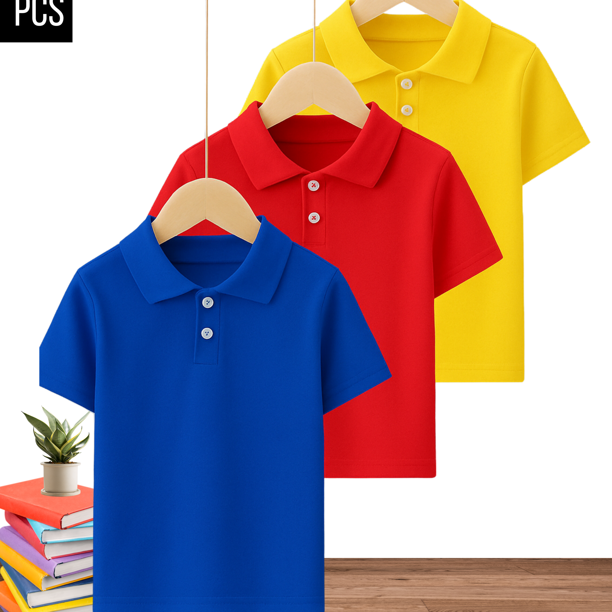 Kids- Elegant Polo Pack of 3 (3375)
