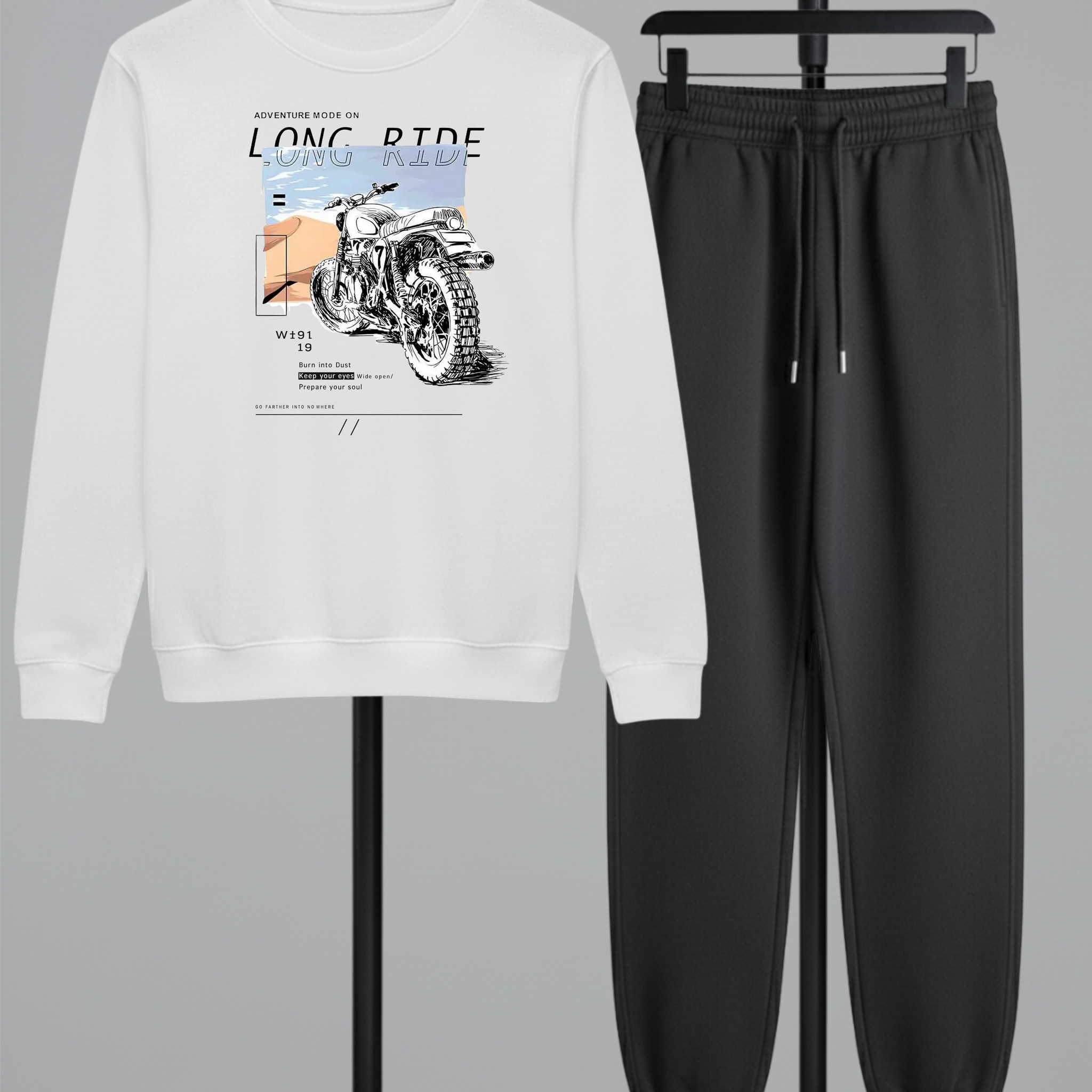 2 Pcs Long Ride Winter TrackSuit (3934)
