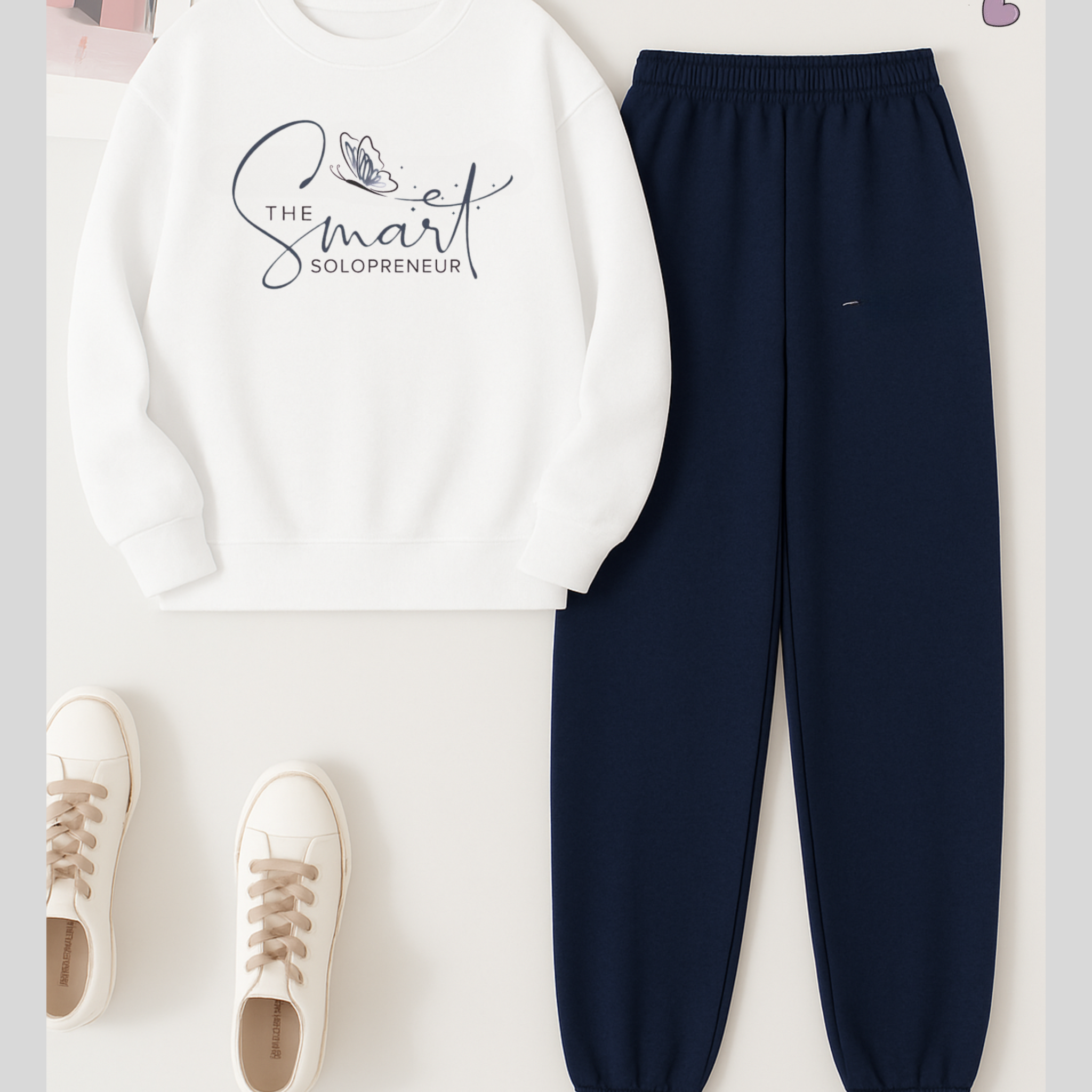 2 Pcs Smart Solopreneur Winter TrackSuit (Code 3617)