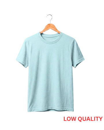 Ice Blue T-Shirt/Tee for Men – Cotton Jersey Fabric (Code 5534)