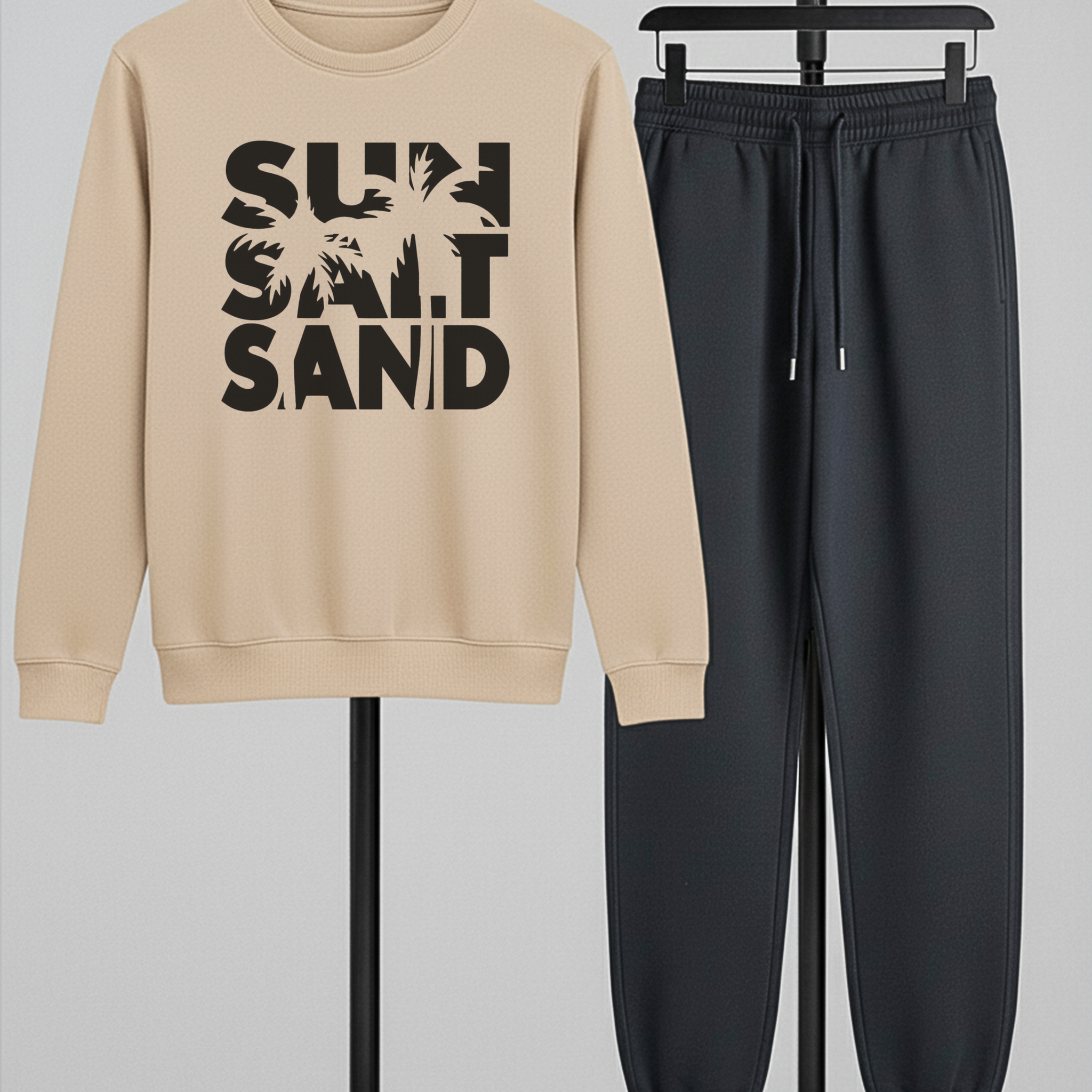 2 Pcs Sun Salt Sand Winter TrackSuit (3937)