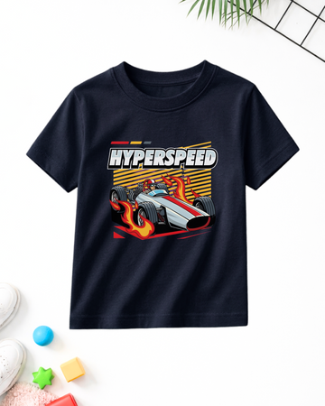 Navy Blue Kids Printed T-Shirts – Fun Prints (Code 5097)