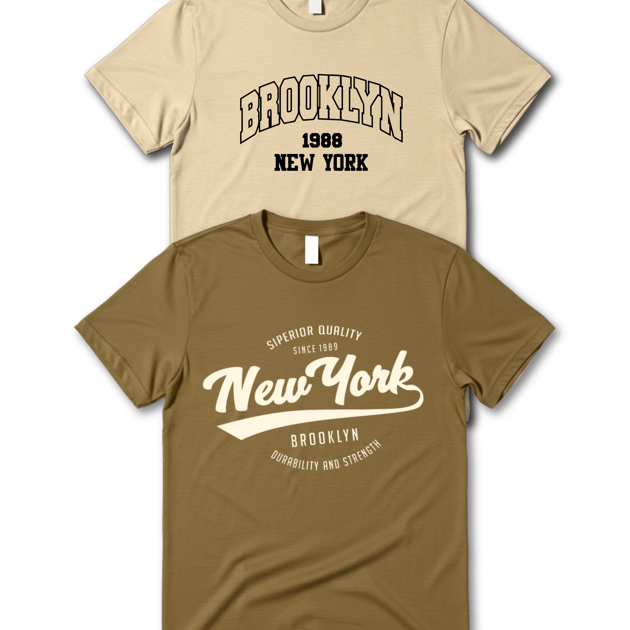 Premium Pack Of 2 Printed T-Shirt/Tee for Men – Cotton Jersey Fabric (3150)