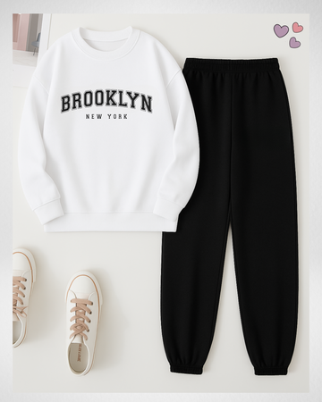 2 Pcs Brooklyn Winter TrackSuit (Code 3622)