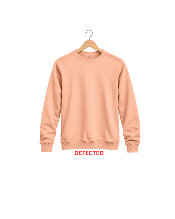 Peach Sweatshirt (DEFECTED) (Code 5999)