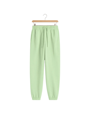 Winter Light Green Ripped Ankle Trousers (Code 5595)