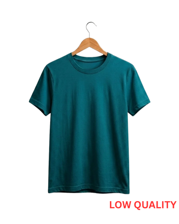 Teal T-Shirt/Tee for Men – Cotton Jersey Fabric (Code 5510)