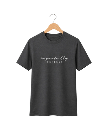 Charcoal Imperfect T-Shirt/Tee for Men – Cotton Jersey Fabric (Code 5496)