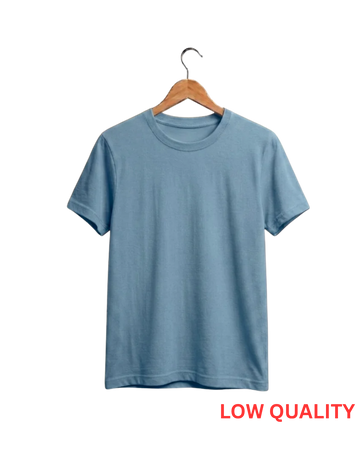Steel Blue T-Shirt/Tee for Men – Cotton Jersey Fabric (Code 5513)