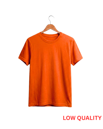 Orange T-Shirt/Tee for Men – Cotton Jersey Fabric (Code 5516)